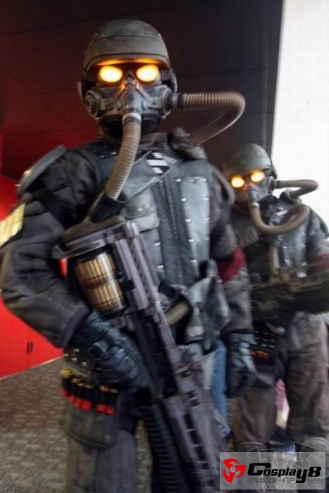 铠甲与剑系列国外cosplay图片