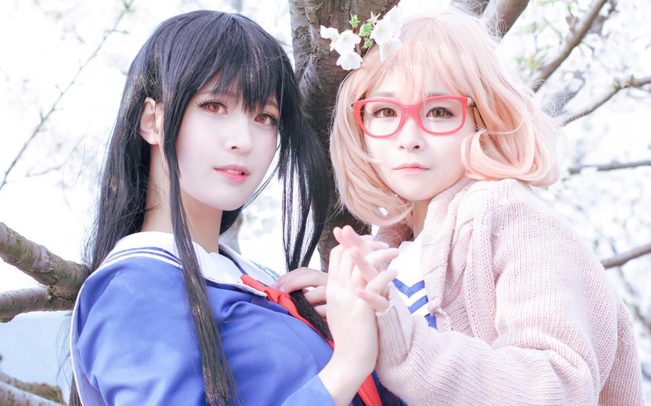 境界的彼方cosplay美女图片