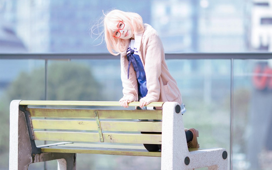 境界的彼方cosplay美女图片