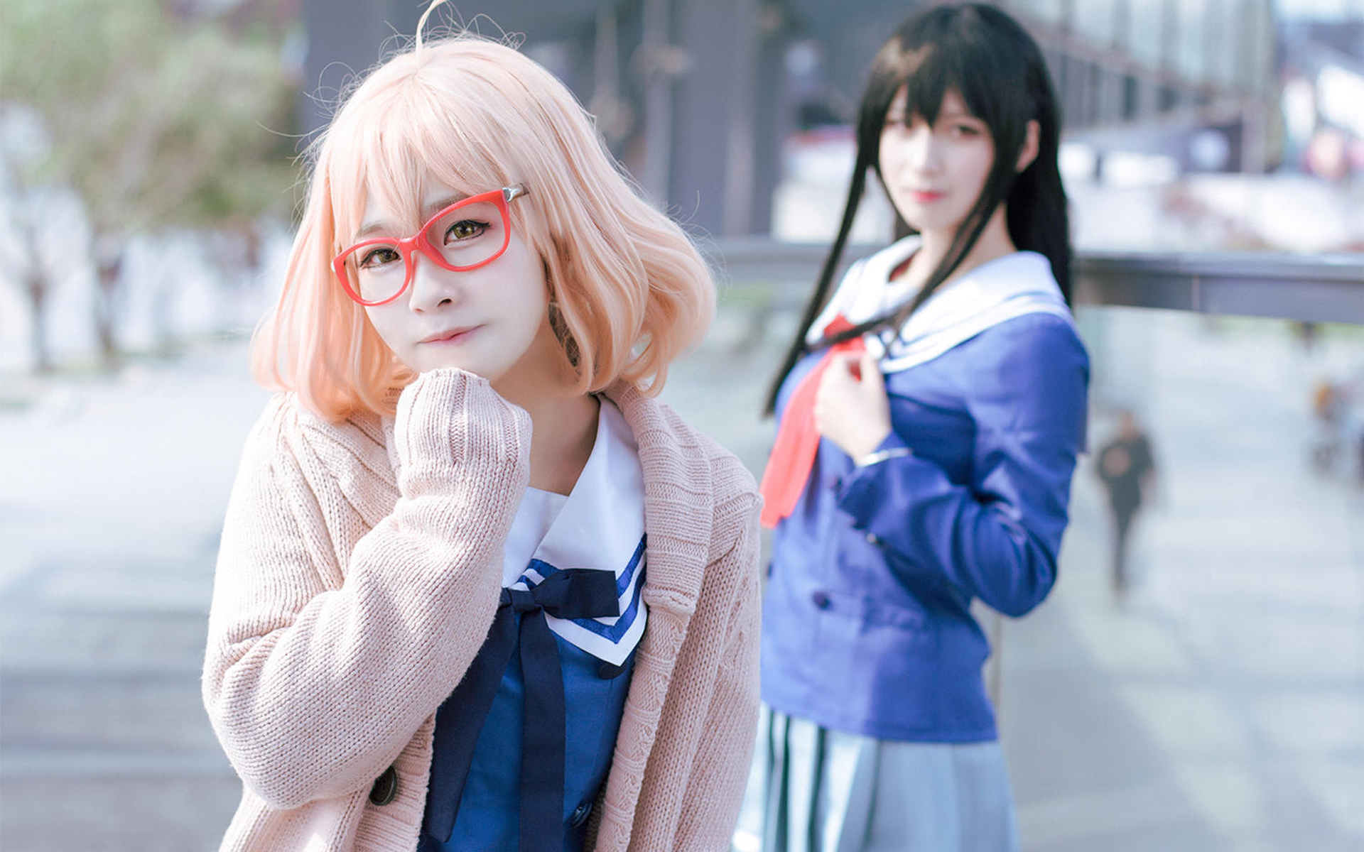 境界的彼方cosplay美女图片