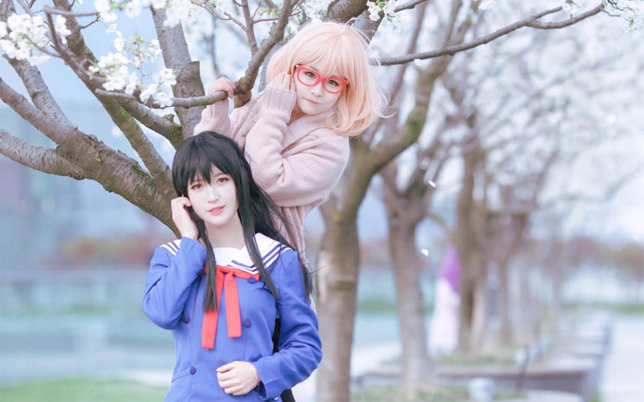 境界的彼方cosplay美女图片