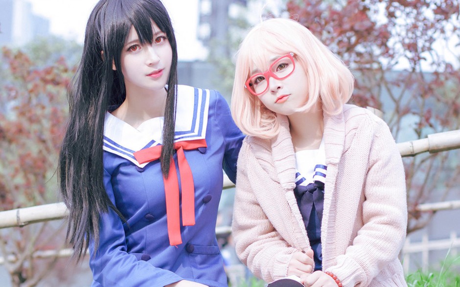 境界的彼方cosplay美女图片