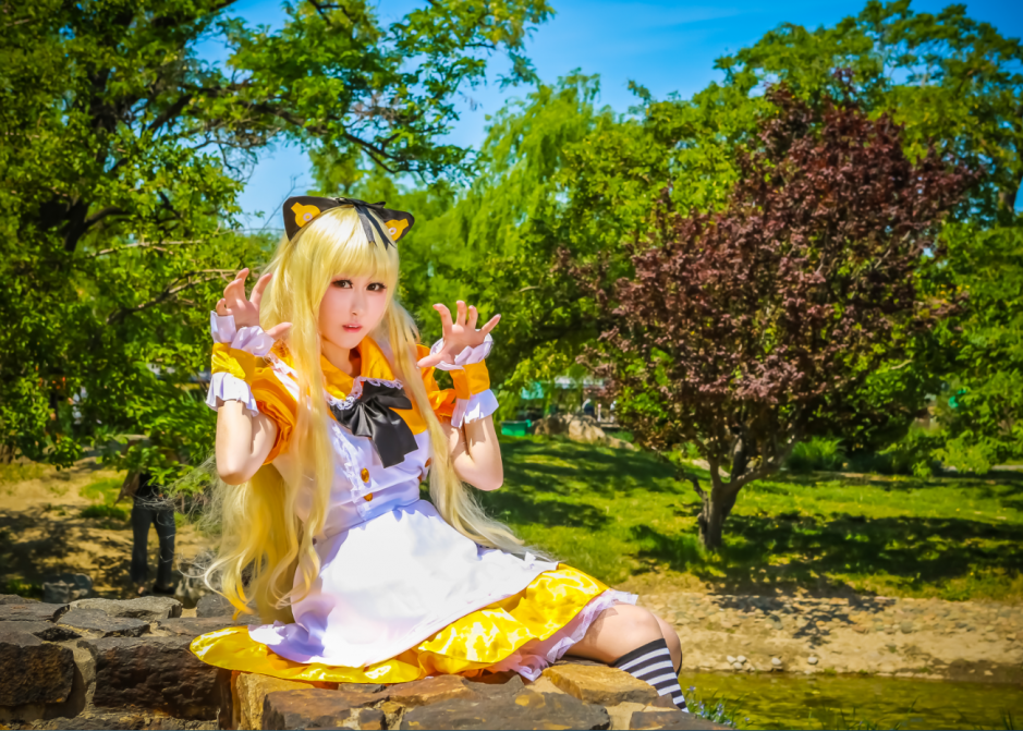 V家猫娘Cosplay美女图片