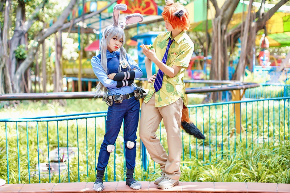 兔女郎萌妹cosplay写真