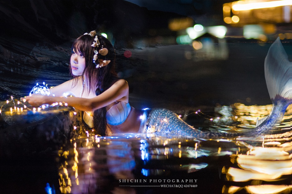 美丽的美人鱼cosplay美女图片