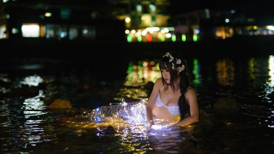 美丽的美人鱼cosplay美女图片