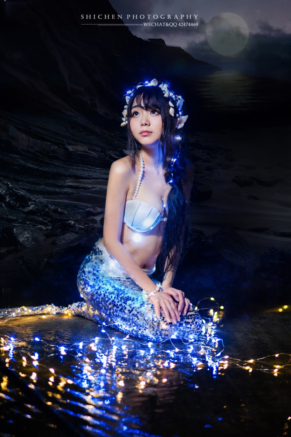 美丽的美人鱼cosplay美女图片