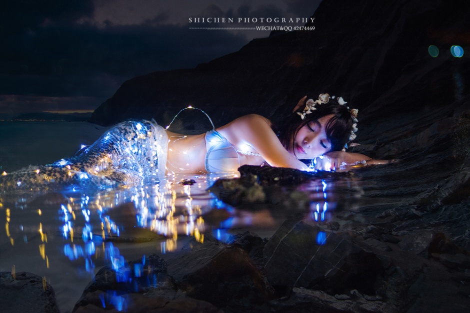 美丽的美人鱼cosplay美女图片