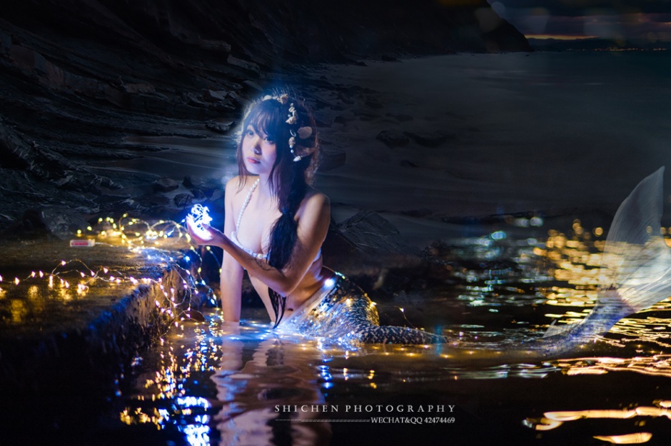 美丽的美人鱼cosplay美女图片