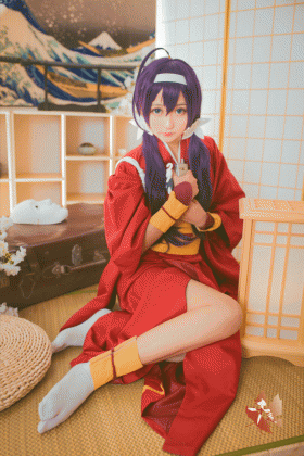 和服美女泉镜花cos写真