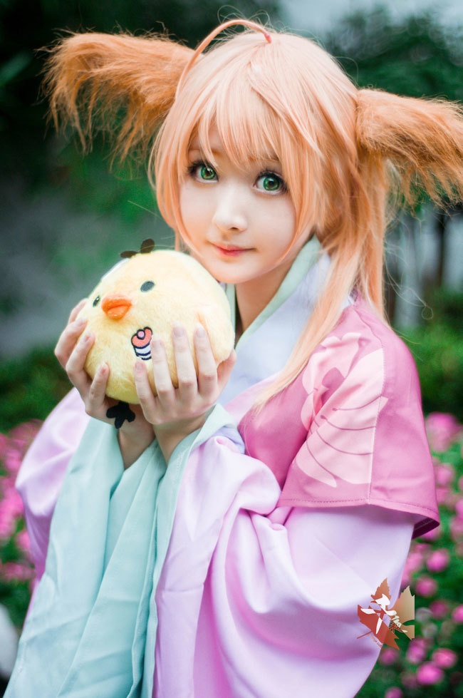 千夜文化葱酱狐妖cos图片赏析