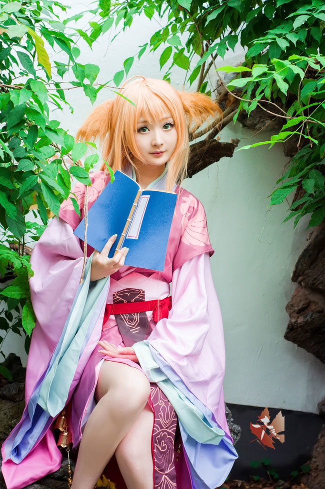 千夜文化葱酱狐妖cos图片赏析