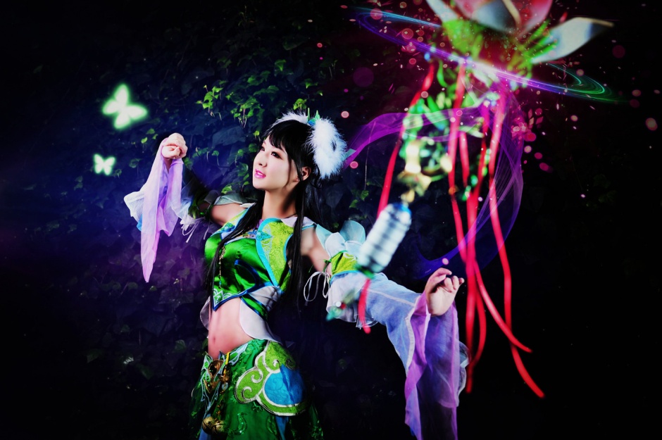 碧瑶cos古装美女图片赏析