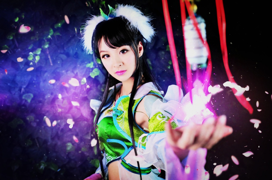 碧瑶cos古装美女图片赏析