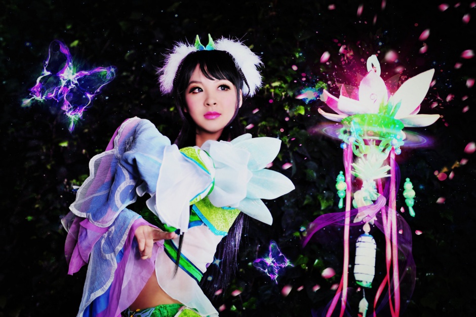 碧瑶cos古装美女图片赏析