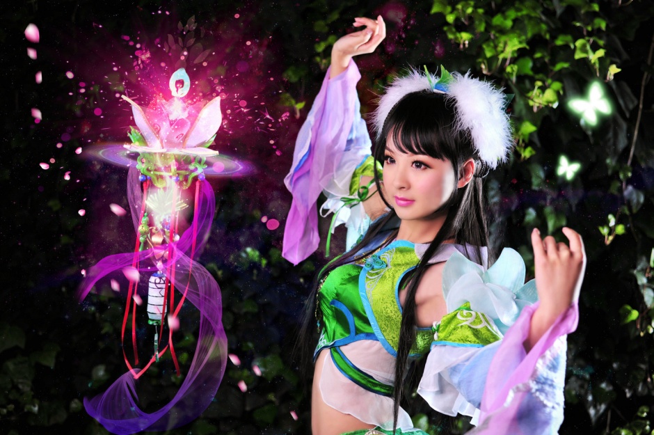 碧瑶cos古装美女图片赏析