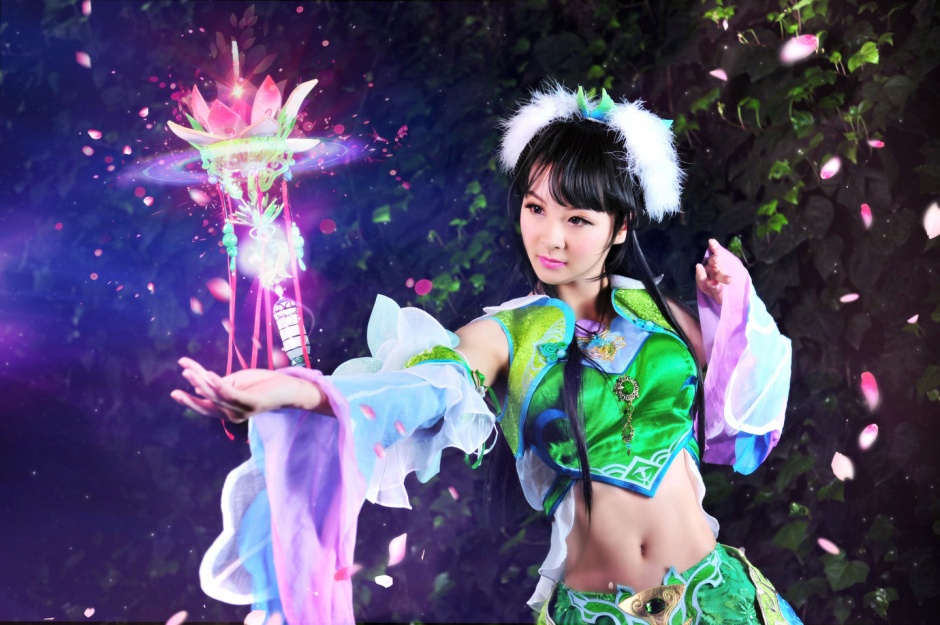 碧瑶cos古装美女图片赏析