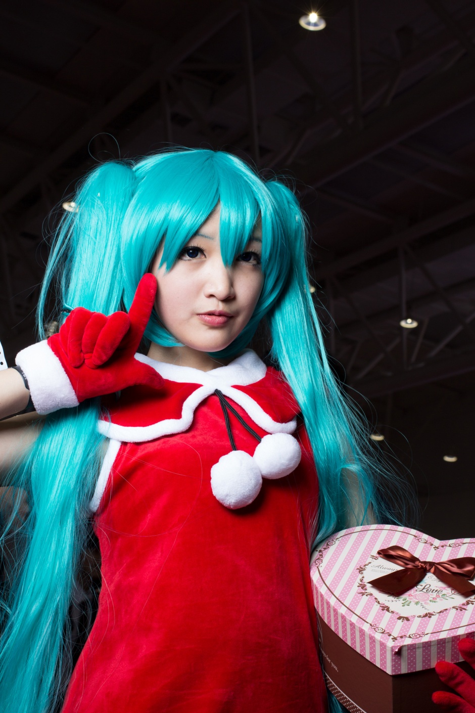 萌妹Cos初音未来写真集赏析