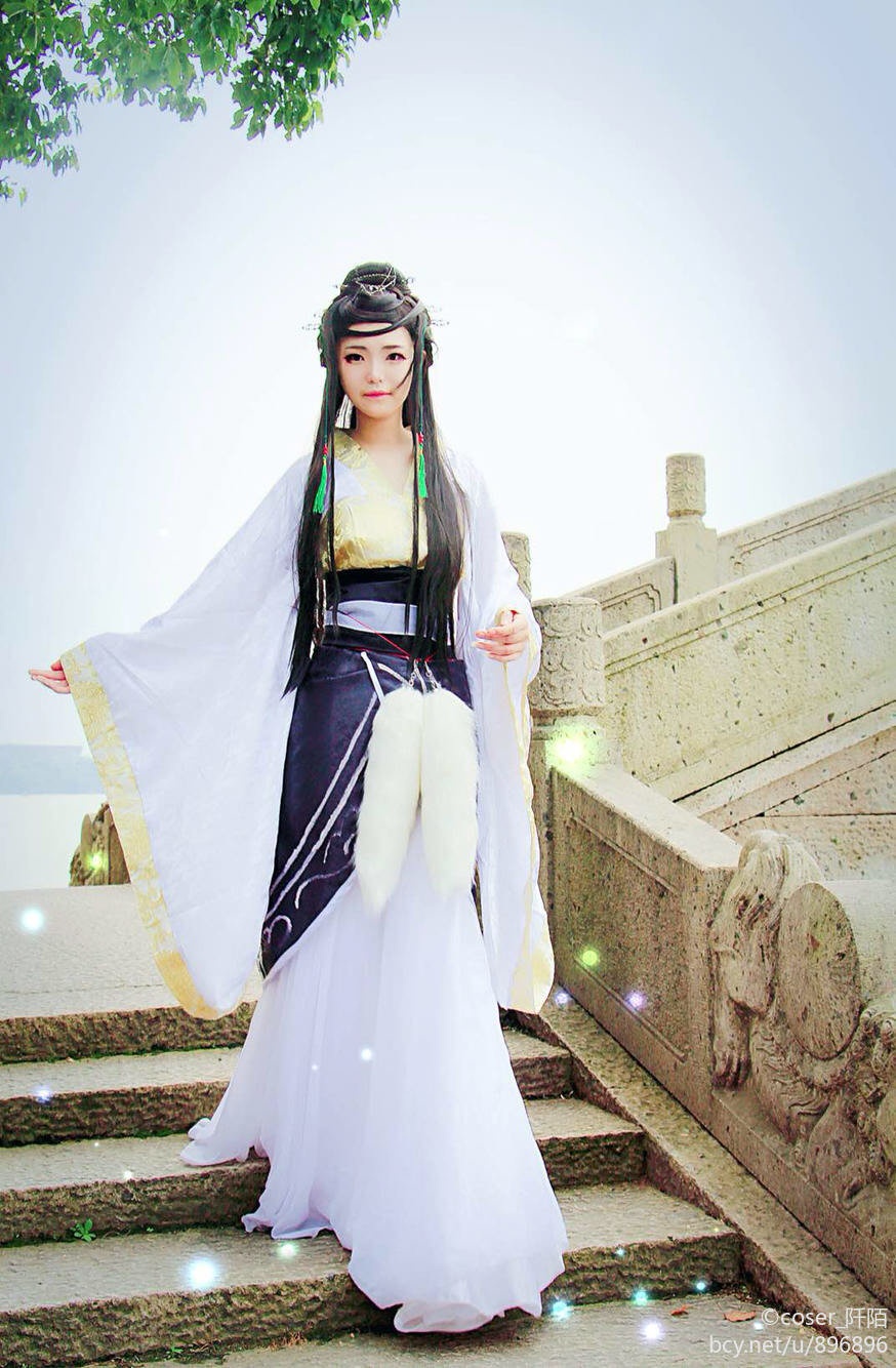汉服美女cosplay写真图片