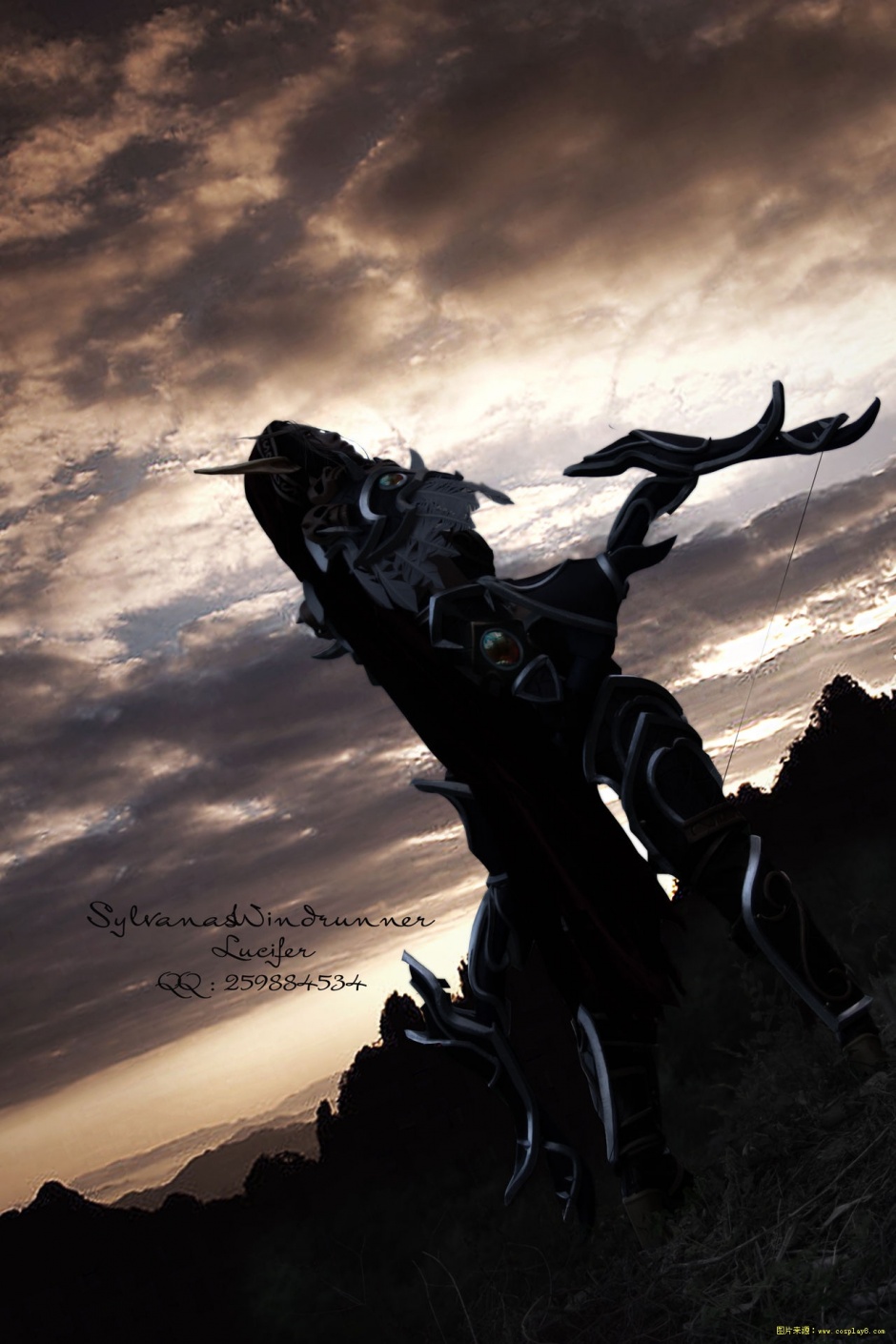 亡灵女王希尔瓦娜斯cos路西高清图