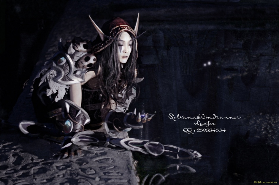 亡灵女王希尔瓦娜斯cos路西高清图