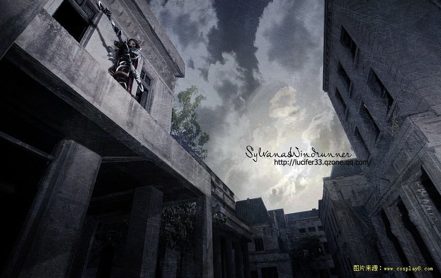 亡灵女王希尔瓦娜斯cos路西高清图