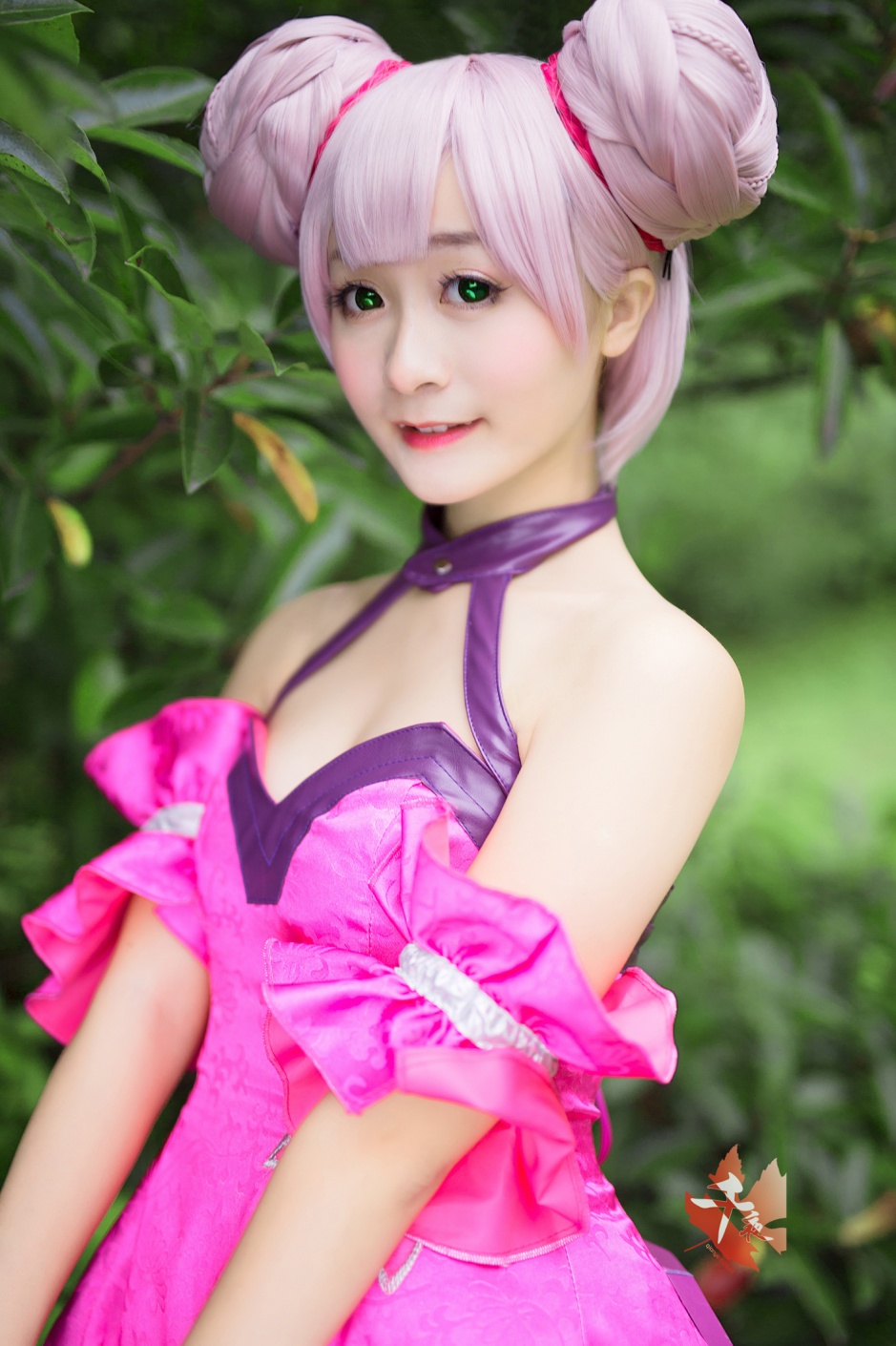 美女cosplay王者荣耀小乔高清图片