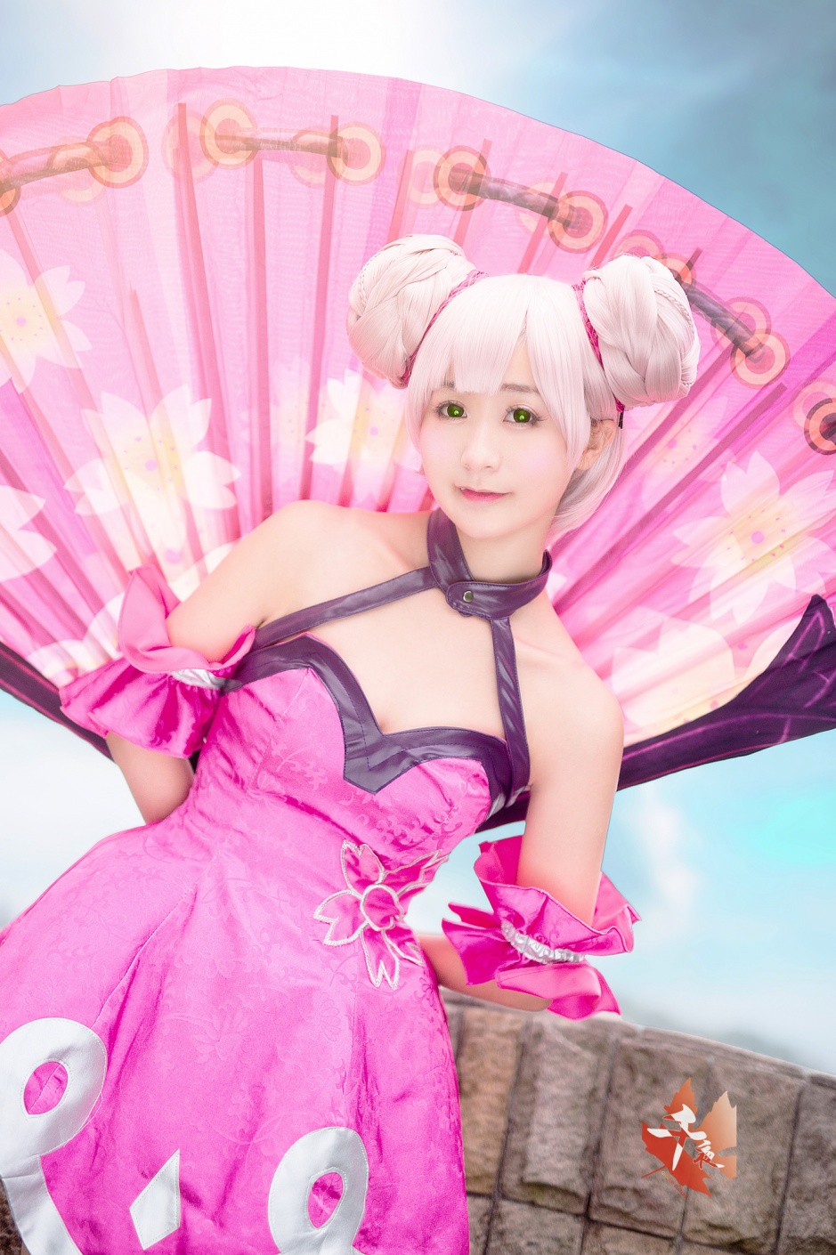 美女cosplay王者荣耀小乔高清图片