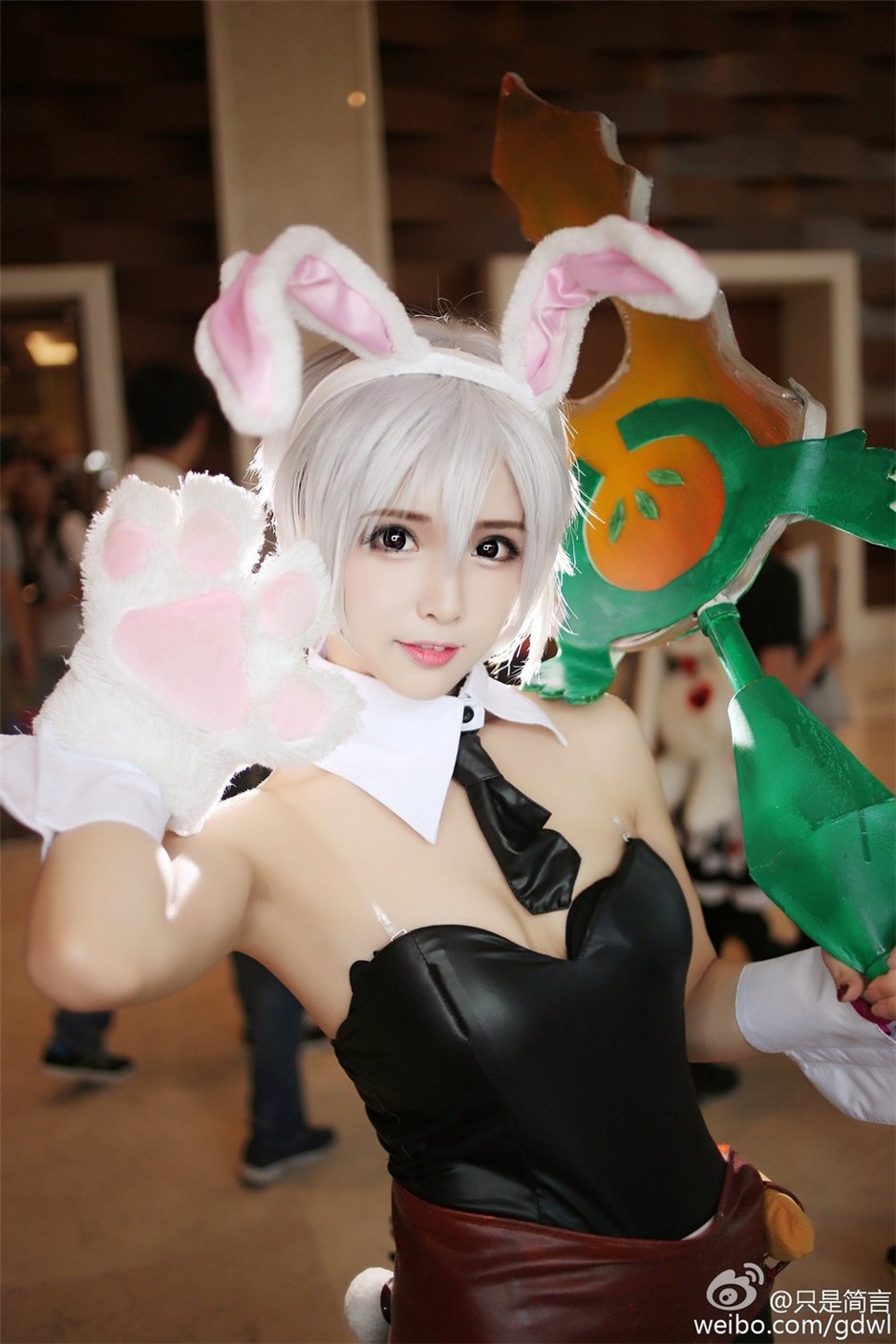 中国90后美女Coser只是简言晒私照