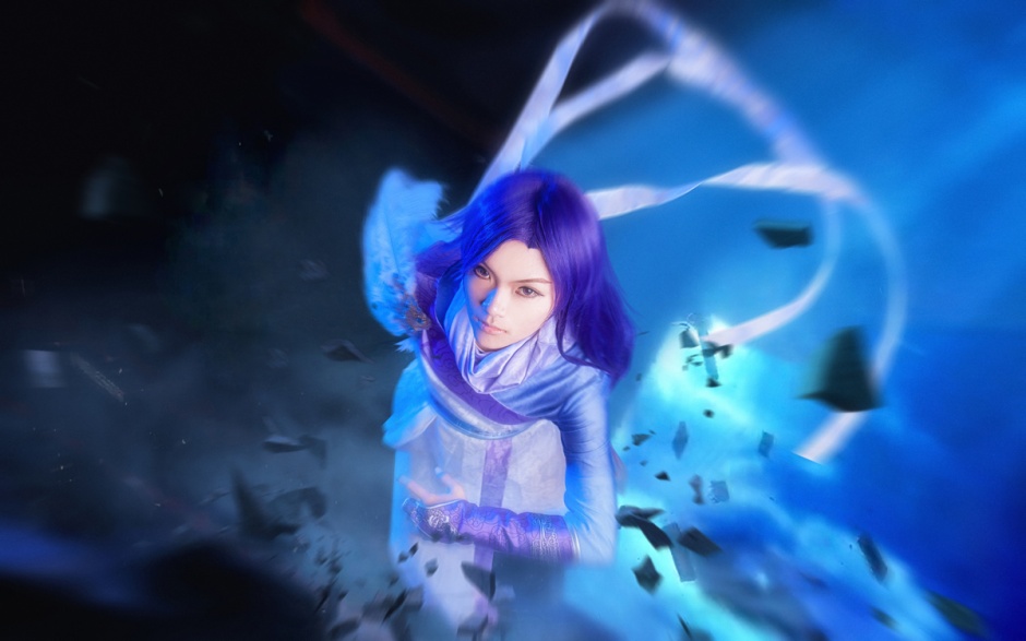 秦时明月白凤COS高清图片