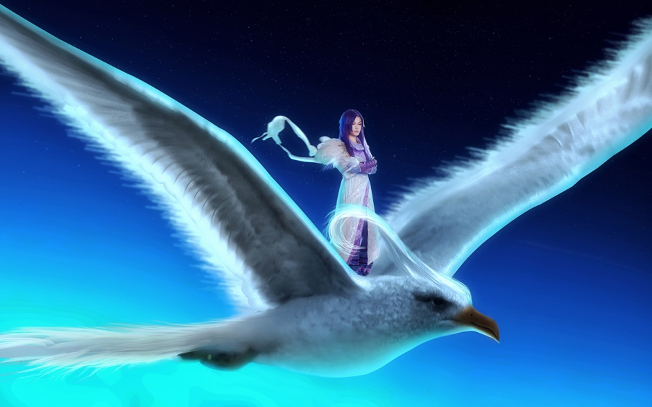 秦时明月白凤COS高清图片