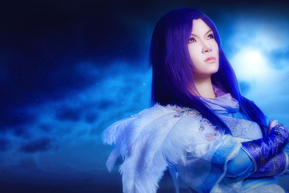 秦时明月白凤COS高清图片