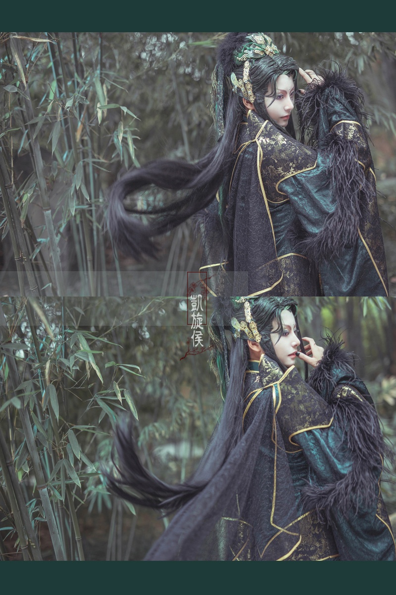 战神凯旋侯霹雳布袋戏cos图片