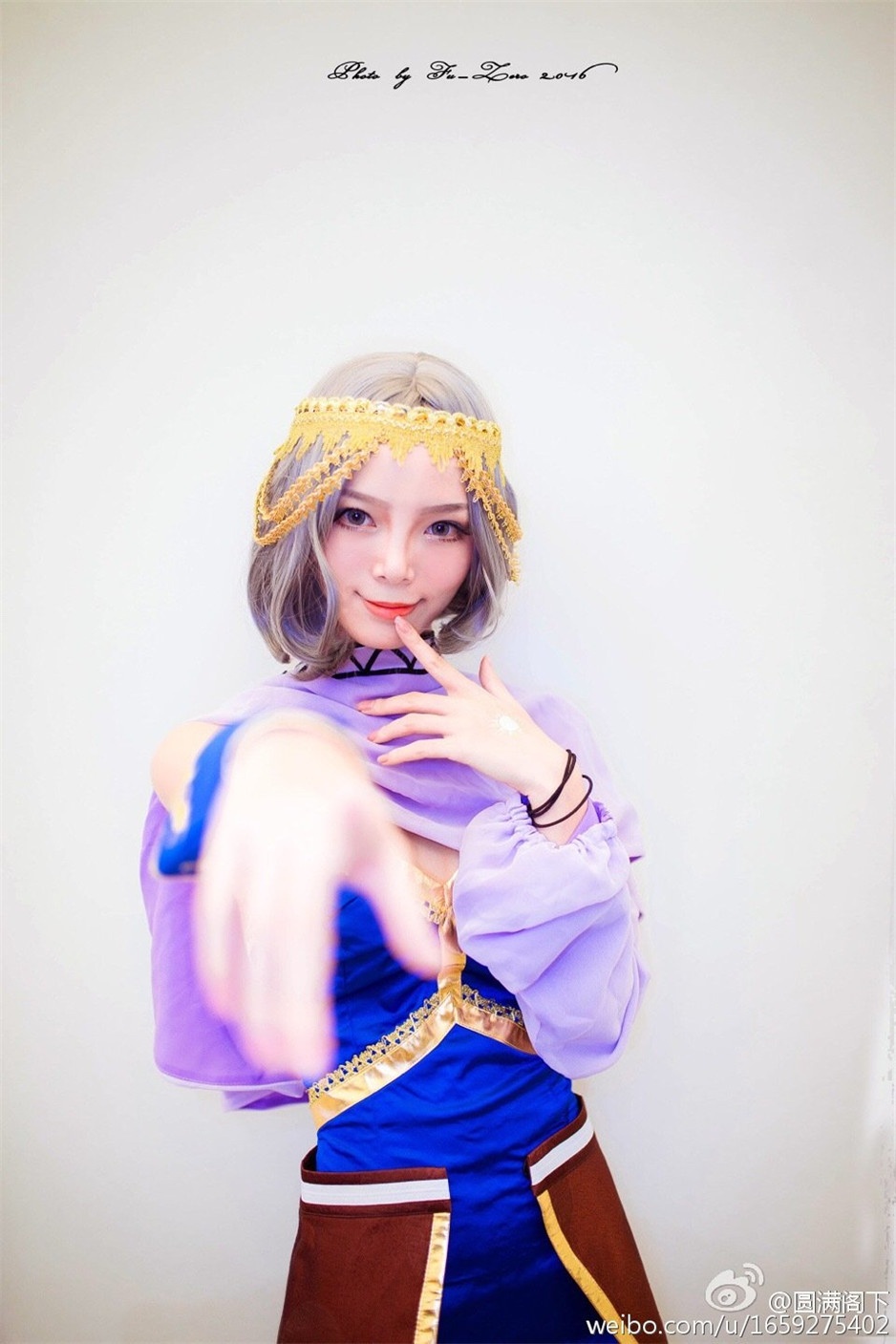 90后气质美女圆满阁下cosplay图片