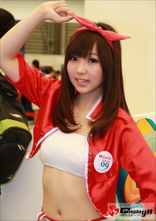 游戏展上的cosplay美女图片赏析
