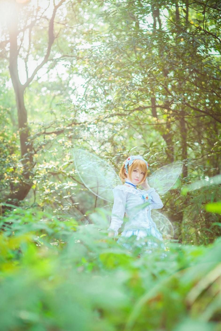 国产美女cosplay花仙子图片