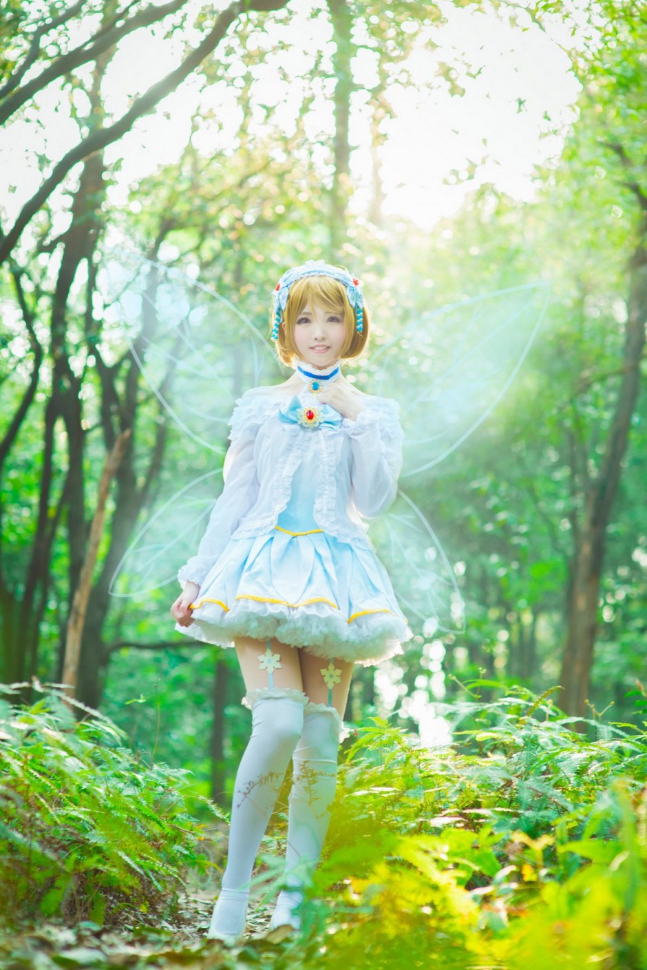 国产美女cosplay花仙子图片