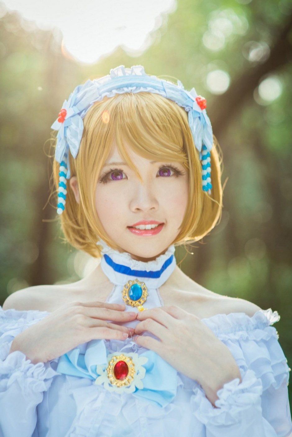 国产美女cosplay花仙子图片