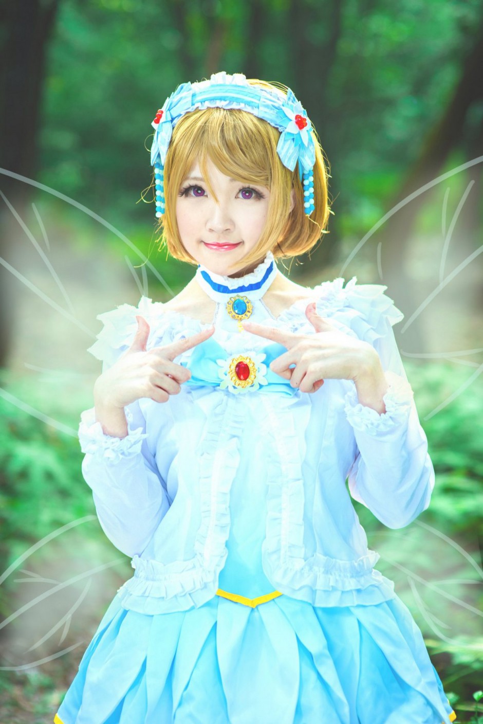 国产美女cosplay花仙子图片