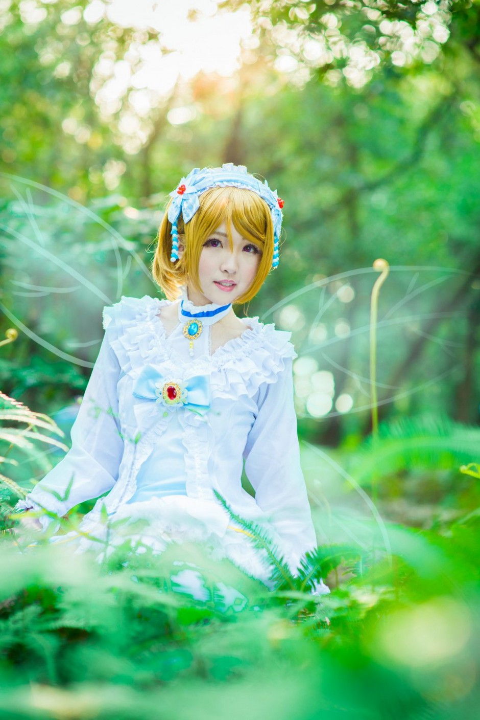 国产美女cosplay花仙子图片