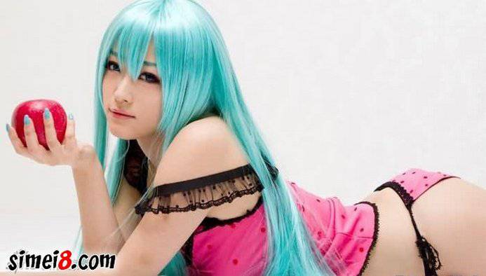 比基尼清纯美女cosplay图片