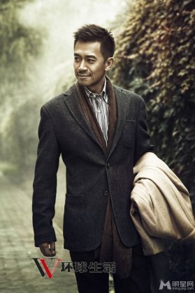 王学兵展现时尚范儿十足写真