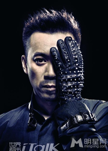 王学兵帅气造型大展时尚潮男范