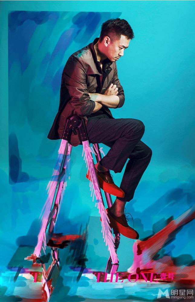 王学兵演绎炫彩动感创意写真