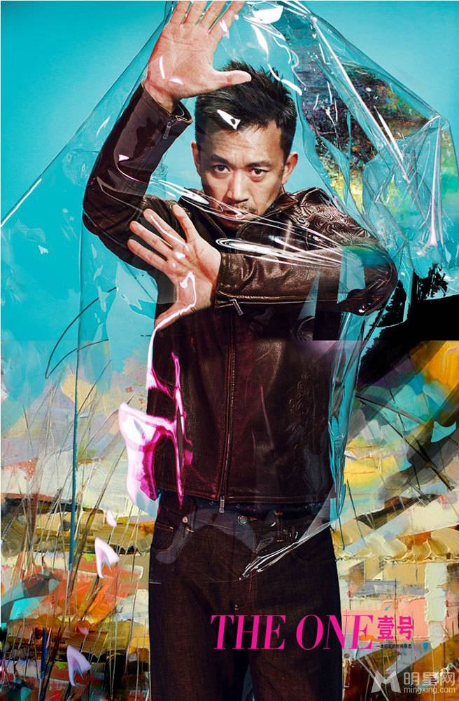 王学兵演绎炫彩动感创意写真