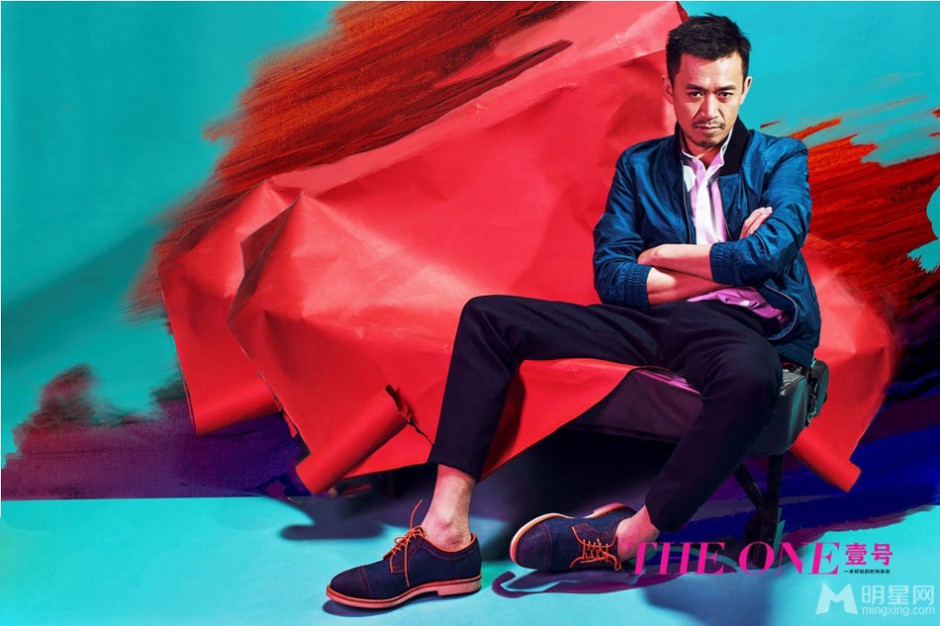 王学兵演绎炫彩动感创意写真