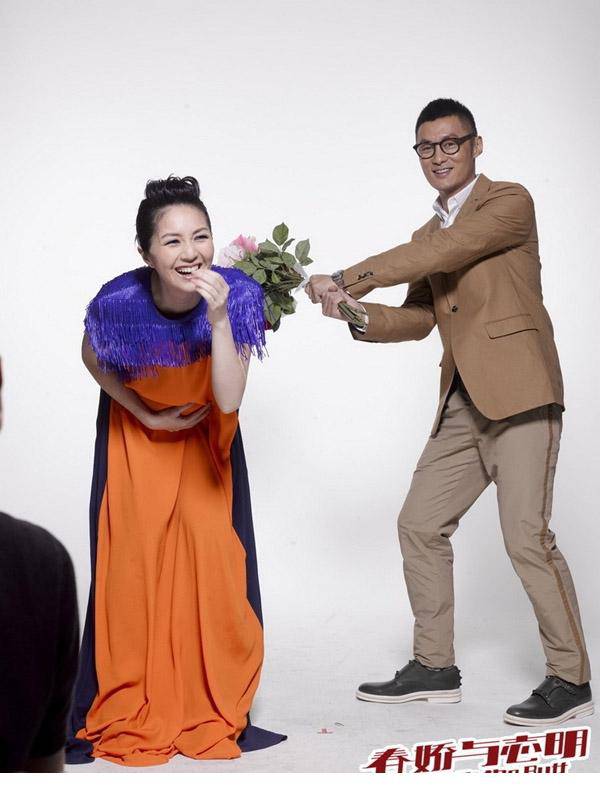 杨千嬅余文乐拍摄亲密浪漫情侣写真