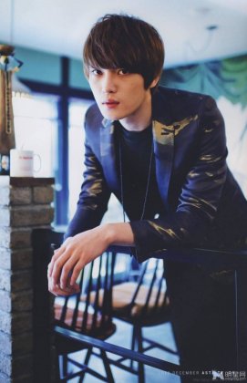 韩国男明星金在中时尚装扮英俊写真