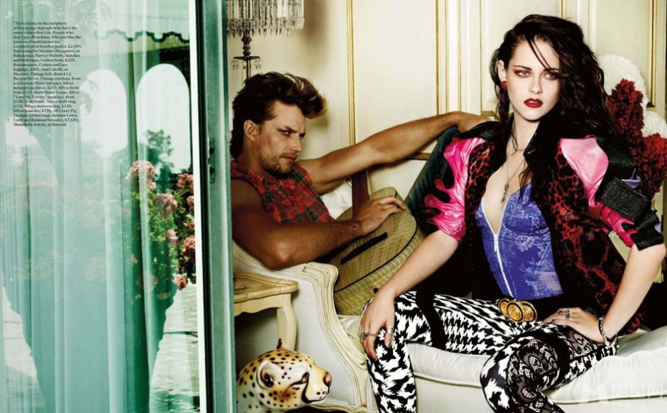 美国女明星克里斯汀·斯图尔特妩媚风情写真