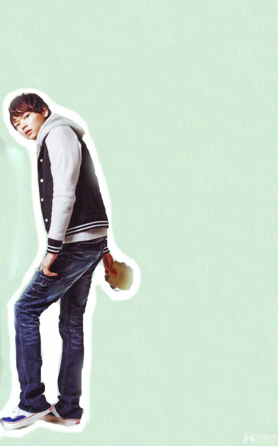 新一代男神古川雄辉时尚潮流街拍照